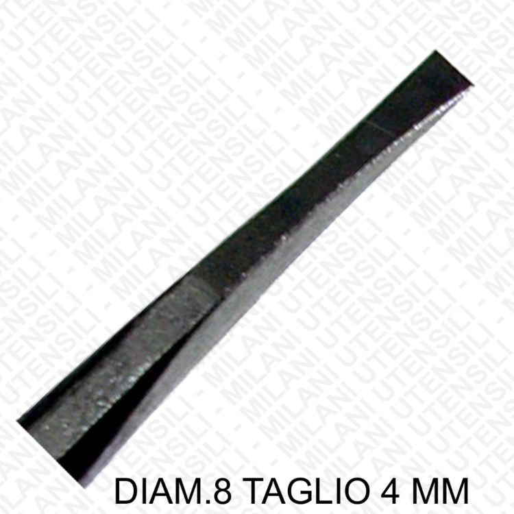 diametro 8 taglio 4mm